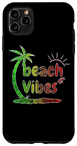Afrikanische Rasta-Farben, Strandliebhaber, Urlaub, Palmen Hülle für iPhone 11 Pro Max Afrikanische Rasta-Farben, Strandliebhaber, Urlaub, Palmen Hülle für iPhone 11 Pro Max von Afro Pride Merch
