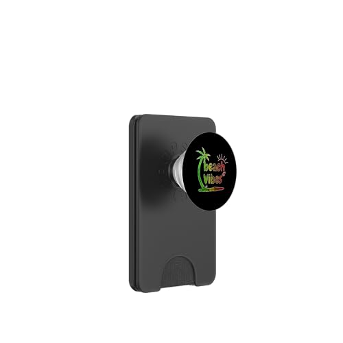 Afrikanische Rasta-Farben, Strandliebhaber, Urlaub, Palmen PopSockets PopWallet für MagSafe Afrikanische Rasta-Farben, Strandliebhaber, Urlaub, Palmen PopSockets PopWallet für MagSafe von Afro Pride Merch
