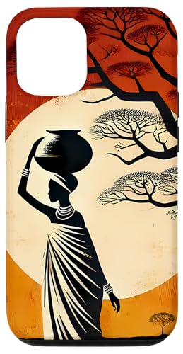Hülle für iPhone 13 Afrikanischer Baobab-Baum, Sonnenuntergang, minimalistischer Stil, Liebe Afrika Hülle für iPhone 13 Afrikanischer Baobab-Baum, Sonnenuntergang, minimalistischer Stil, Liebe Afrika von Afro Pride Merch