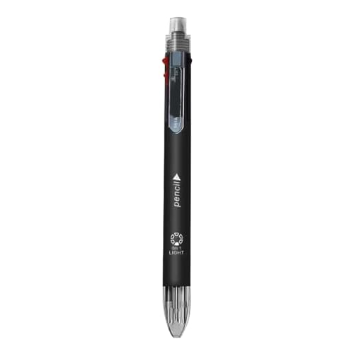 Afurl Druckkugelschreiber,Stifte für die Schule,5 Farben Schreibstifte austauschbar - Spring Retractable Smooth Writing School Supplies Stationär zum Lernen und Schreiben von Afurl