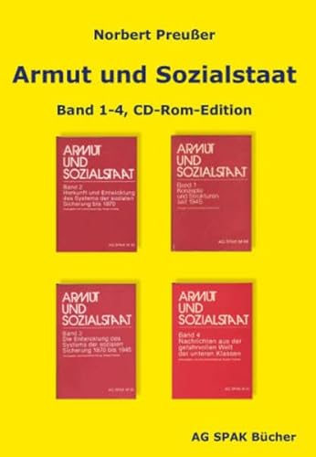 Armut und Soziastaat. CD-ROM. Band 1 - 4, CD-Rom-Edition von Ag Spak
