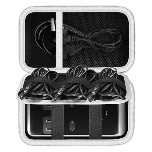 Againmore Schutzhülle kompatibel mit Anker Prime 240 W 8-in-1-Ladestation, Steckdosenleisten-Aufbewahrungshalter Organizer für abnehmbares Verlängerungskabel, USB-Ladegerät und mehr Zubehör – (nur Againmore Schutzhülle kompatibel mit Anker Prime 240 W 8-in-1-Ladestation, Steckdosenleisten-Aufbewahrungshalter Organizer für abnehmbares Verlängerungskabel, USB-Ladegerät und mehr Zubehör – (nur von Againmore