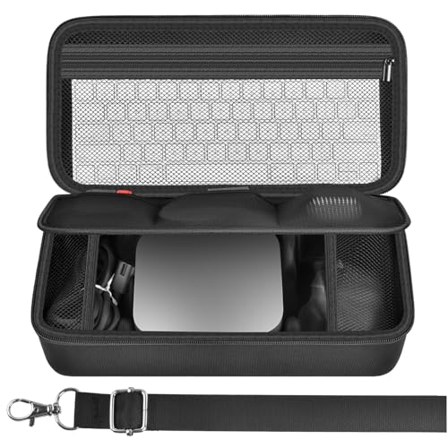 Hülle Kompatibel mit Apple 2024 Mac mini M4 / M4 Pro Chip Desktop Computer, Hard Electronics Organizer Passt für Tastatur, Magic Mouse, Ladegerät und Zubehör (nur Box) - Schwarz Hülle Kompatibel mit Apple 2024 Mac mini M4 / M4 Pro Chip Desktop Computer, Hard Electronics Organizer Passt für Tastatur, Magic Mouse, Ladegerät und Zubehör (nur Box) - Schwarz von Againmore
