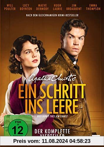 Agatha Christie: Ein Schritt ins Leere (Why Didn't They Ask Evans?) / Der komplette Vierteiler mit Starbesetzung von Agatha Christie