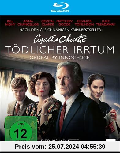 Agatha Christie: Tödlicher Irrtum (Ordeal by Innocence) / Starbesetzte Neuverfilmung des Agatha-Christie-Romans [Blu-ray] von Agatha Christie