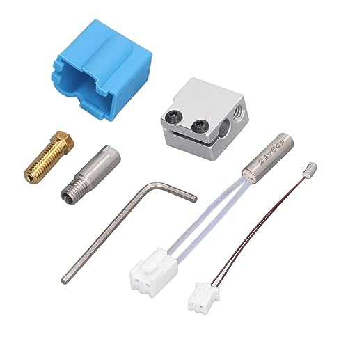 3D-Drucker Zusammengebautes Hot-End-Kit, 3D-Drucker-Hot-End-Düsen-Kit Extruder 24-V-Heizrohr-Thermistor-Ersatz Für Sidewinder X1 X2 von Agatige