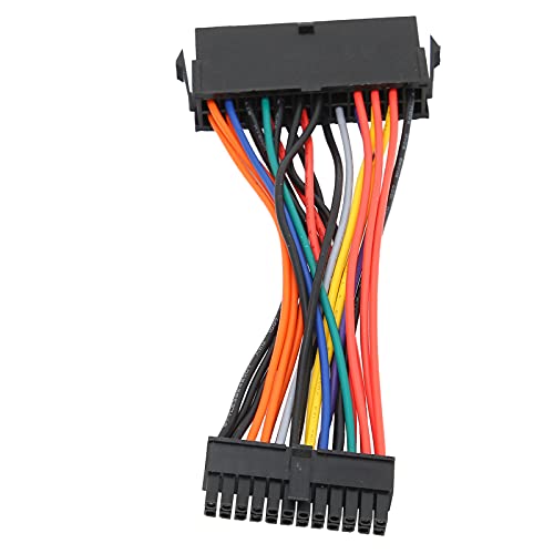 ATX Netzteilkabel, 5 Stück Stromkabel Adapter ATX Large 24pin auf Small 24pin 15cm/5,9in Kabel für 780 980 760 960 von Agatige