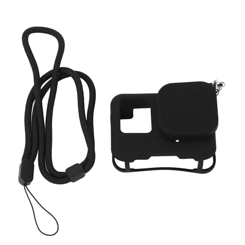 Actionkamera -Hülle für Ace Pro, Anti -Scratch -Anti -Verformungs -Silikon -Gehäuse Rahmengehäuse Käfig Schutzhülle mit Linsenkappen -Kamerazubehör Kit von Agatige