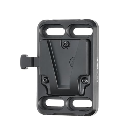 -Adapterplatte, Aluumlegierung gegen Batterieplatte mit Schraubenloch für Kameras und Camcorder -Adapterplatte, Aluumlegierung gegen Batterieplatte mit Schraubenloch für Kameras und Camcorder von Agatige