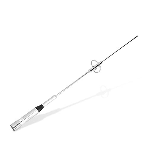 Agatige Autoradio-Antenne, High-Gain-M-Kopf UHF/VHF-Dualband-Auto-Mobilfunk-Amateurfunkantenne PL259-Anschluss von Agatige