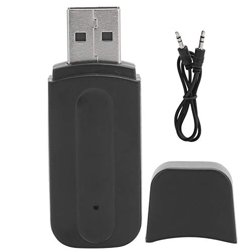Agatige USB-Audio-Sender-Empfänger, Wireless 5.0-Audio-Empfänger mit Dongle AUX1-Lautsprecheradapter-Unterstützung A2DP AVRCP AVDTP HFP1 HSP von Agatige