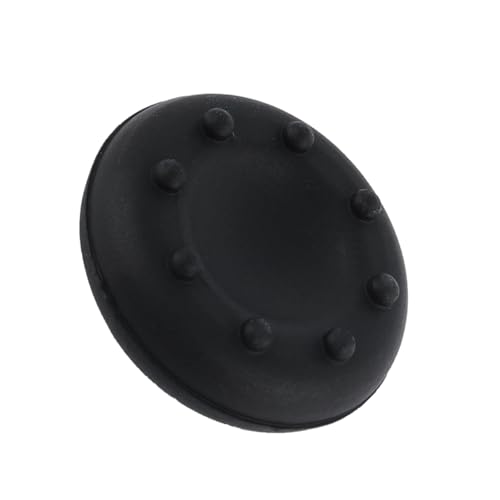 Zubehör Thumbstick Silikon, Controller Schutz, Daumengriff-Abdeckung, 1 Stück, Schwarz Weiche Silikon-Daumenstick-Griffe, Analog-Stick-Abdeckungen, Joystick-Controller-Kappen-Ersatz von Agatige