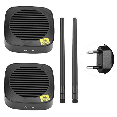 Kabelloser HDMI-Extender, Kabelloser HDMI-Extender HD-Sender 50 Meter H.264 5.8G Heimnetzwerkverbindung 100‑240V(Mich) von Agatige