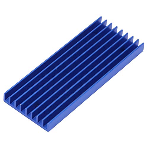 Leiterplatten-Kühlkühler, Q28 X 6 X 71,5, Drei Löcher, Aluminium-Kühlrippe, Kühlkörper-Kühler, Chip-Kühlkörper, Leiterplatten-Kühler Für Leiterplatten-Chip von Agatige