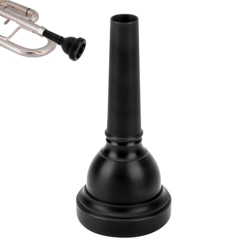 Posaune Mundstück MT-22 Tragbares ABS Trompete Mundstück Tenor Mundstück Bariton Mundstück Posaune Mundstück Tuba Mundstücke Geschenk für Anfängern professionellen Posaunisten Euphonium Mundstück von Agatige