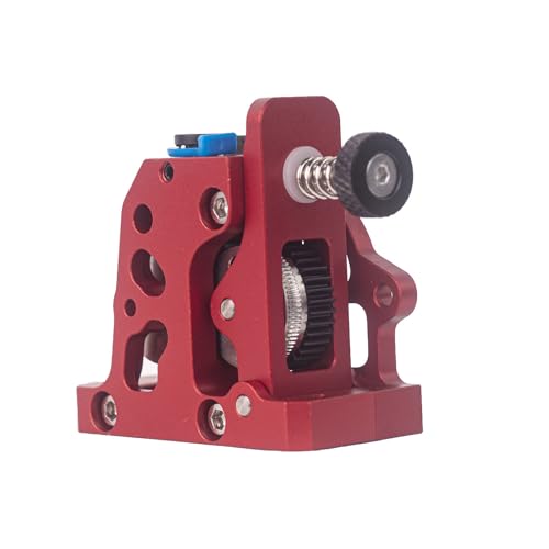 Superlicht großer Zahnrad Hgx Lite Extruder, Hgx Lite Extruder kompatibel mit 3D-Druckern Ender-3/Ender 3 V2/Cr 10/VORO für 1,75 mm Filamente geeignet (Rot) von Agatige