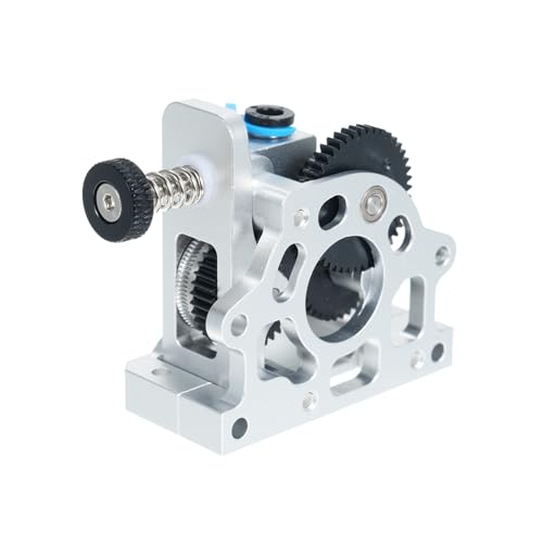 Superlicht großer Zahnrad Hgx Lite Extruder, Hgx Lite Extruder kompatibel mit 3D-Druckern Ender-3/Ender 3 V2/Cr 10/VORO für 1,75 mm Filamente geeignet (Silber) von Agatige