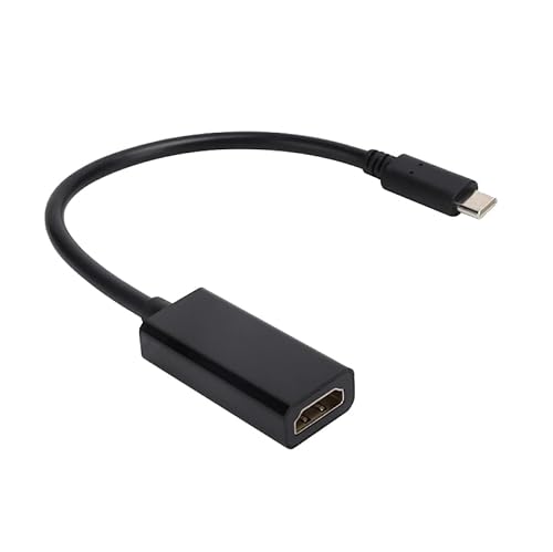 USB-C auf HDMI Adapter 4K Kabel, Typ-C auf HDMI Stecker auf Buchse Adapteranschluss für Computer Laptop von Agatige