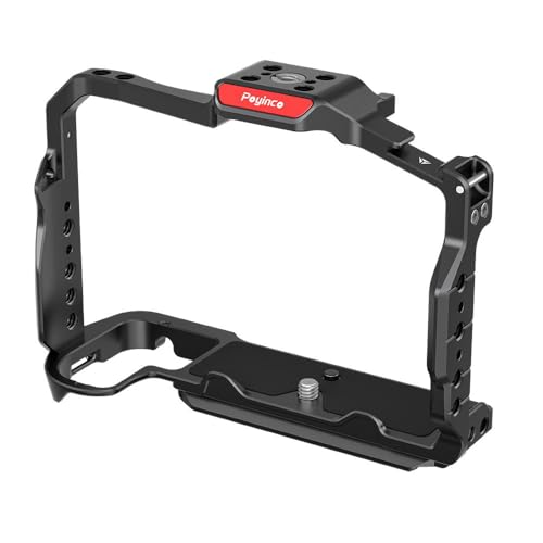 Universeller Kamerakäfig, Kamera-Videokäfig mit Cold Shoe Mount 1/4 Zoll Gewinde Aluminiumlegierung Ersatz für Z63 Z6III von Agatige