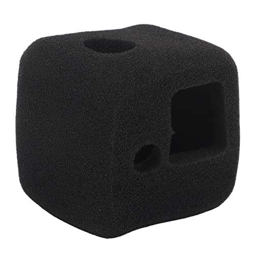 Windslayer Cover Sponge, Action Camera Windschutzscheibengehäuse Hochdichter Gehäuserahmen aus Windgeräuschreduzierungsschaum, Windslayer-Gehäusegehäuse für 11 Black Windslayer Cover Sponge, Action Camera Windschutzscheibengehäuse Hochdichter Gehäuserahmen aus Windgeräuschreduzierungsschaum, Windslayer-Gehäusegehäuse für 11 Black von Agatige