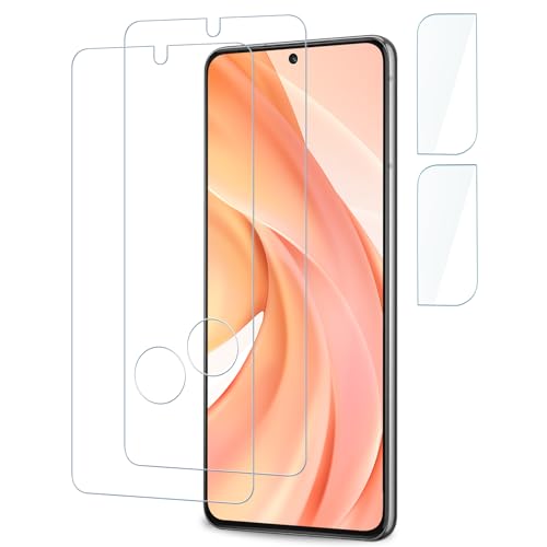 2+2 Stück für Panzerglas für Samsung Galaxy S22 5G Schutzfolie, 9H Härte Blasenfrei Schutzglas für Samsung S22 Kameraschutz, Bruchsicher Fingerabdruck-ID für S22 Displayfolie, 2,5D Rundkante Glasfolie 2+2 Stück für Panzerglas für Samsung Galaxy S22 5G Schutzfolie, 9H Härte Blasenfrei Schutzglas für Samsung S22 Kameraschutz, Bruchsicher Fingerabdruck-ID für S22 Displayfolie, 2,5D Rundkante Glasfolie von Agedate