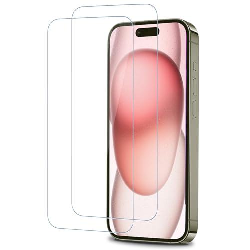 2 Stück für Panzerglas für iPhone 15 Pro Schutzfolie, 9H Härte Schutzglas für 15 Pro Displayfolie, Blasenfrei Fingerabdruck-ID Displayschutzfolie, 2,5D Rundkante Displayschutz, Sensitive Touch 2 Stück für Panzerglas für iPhone 15 Pro Schutzfolie, 9H Härte Schutzglas für 15 Pro Displayfolie, Blasenfrei Fingerabdruck-ID Displayschutzfolie, 2,5D Rundkante Displayschutz, Sensitive Touch von Agedate