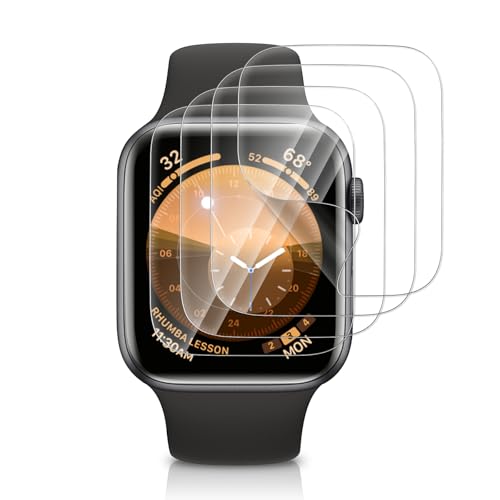 4 Stück für Panzerglas für Apple Watch Series 10 46mm Schutzfolie, Flexible TPU Schutzglas für Apple Watch 46mm Displayschutz, Blasenfrei Weich HD Klar Displayfolie, Volle Abdeckung 4 Stück für Panzerglas für Apple Watch Series 10 46mm Schutzfolie, Flexible TPU Schutzglas für Apple Watch 46mm Displayschutz, Blasenfrei Weich HD Klar Displayfolie, Volle Abdeckung von Agedate