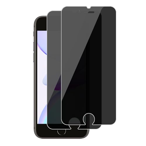 Agedate 2 Stück Schutzfolie für Panzerglas für iPhone SE 2020/8/7/6/6s Sichtschutzfolie, HD Kratzfest iPhone SE Sichtschutz Displayfolie, 3D Gebogenes & Blasen Bläschenfrei Folie Agedate 2 Stück Schutzfolie für Panzerglas für iPhone SE 2020/8/7/6/6s Sichtschutzfolie, HD Kratzfest iPhone SE Sichtschutz Displayfolie, 3D Gebogenes & Blasen Bläschenfrei Folie von Agedate