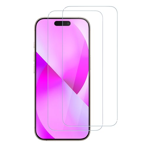 Agedate 2 Stück für Panzerglas für iPhone 15 Pro Schutzfolie, Anti-Kratzer, HD Klar Stoßfänger Displayfolie, 3D Gebogenes & Blasen Bläschenfrei Folie Agedate 2 Stück für Panzerglas für iPhone 15 Pro Schutzfolie, Anti-Kratzer, HD Klar Stoßfänger Displayfolie, 3D Gebogenes & Blasen Bläschenfrei Folie von Agedate