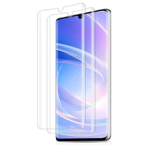 Agedate für Panzerglas für Huawei P30, 2 Stück Panzer Schutz Glas für P30 Schutzfolie, HD Displayschutz, 9H Härte folie, Blasenfrei Panzerfolie für Huawei P30 Schutzglas von Agedate