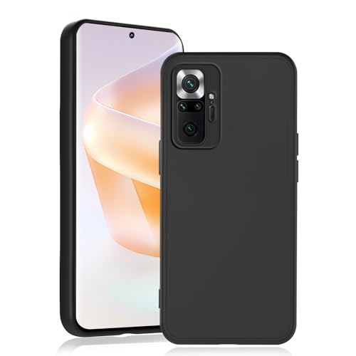 Agedate Hülle für Xiaomi Redmi Note 10 Pro/Note 10 Pro Max Handyhülle, Ultra Dünn Schutzhülle Redmi Note 10 Pro, Weiches Silikon, Slim Stoßfeste für Redmi Note 10 Pro Max, Vollständiger Kameraschutz von Agedate