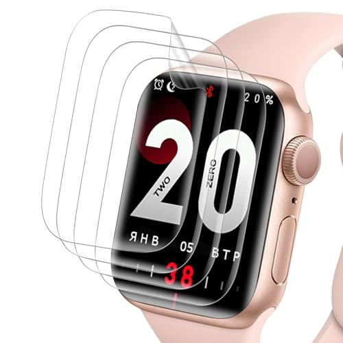 Agedate für Panzerglas für Apple Watch Series 10 46mm, 4 Stück Anti-Kratze Panzerfolie Kompatibel mit Apple Watch 46mm Schutzfolie, HD-Klar TPU Displayschutz für Apple Watch 10 46mm Agedate für Panzerglas für Apple Watch Series 10 46mm, 4 Stück Anti-Kratze Panzerfolie Kompatibel mit Apple Watch 46mm Schutzfolie, HD-Klar TPU Displayschutz für Apple Watch 10 46mm von Agedate