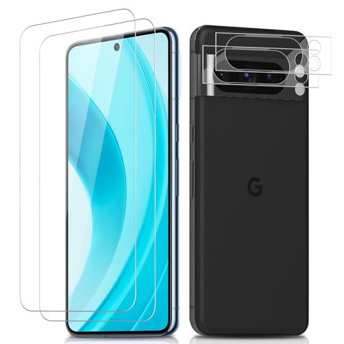 Agedate für Panzerglas für Google Pixel 8 Pro 5G, 2+2 Stück Panzer Schutz Glas für Pixel 8 Pro mit Kameraschutz, 9H Härte folie, HD Displayschutz, Blasenfrei Panzerfolie für Google 8 Pro Schutzglas Agedate für Panzerglas für Google Pixel 8 Pro 5G, 2+2 Stück Panzer Schutz Glas für Pixel 8 Pro mit Kameraschutz, 9H Härte folie, HD Displayschutz, Blasenfrei Panzerfolie für Google 8 Pro Schutzglas von Agedate