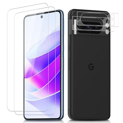 Agedate für Panzerglas für Google Pixel 8 Pro 5G, 2+2 Stück Panzer Schutz Glas für Pixel 8 Pro mit Kameraschutz, HD Displayschutz, 9H Härte folie, Blasenfrei Panzerfolie für Google 8 Pro Schutzglas Agedate für Panzerglas für Google Pixel 8 Pro 5G, 2+2 Stück Panzer Schutz Glas für Pixel 8 Pro mit Kameraschutz, HD Displayschutz, 9H Härte folie, Blasenfrei Panzerfolie für Google 8 Pro Schutzglas von Agedate