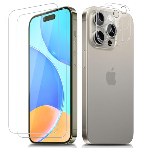 Agedate für Panzerglas für iPhone 16 Pro Max, 2+2 Stück Panzer Schutz Glas für Apple iPhone 16 Pro Max mit Kameraschutz, HD Displayschutz, 9H Härte, Blasenfrei Panzerfolie für 16 Pro Max Schutzglas Agedate für Panzerglas für iPhone 16 Pro Max, 2+2 Stück Panzer Schutz Glas für Apple iPhone 16 Pro Max mit Kameraschutz, HD Displayschutz, 9H Härte, Blasenfrei Panzerfolie für 16 Pro Max Schutzglas von Agedate