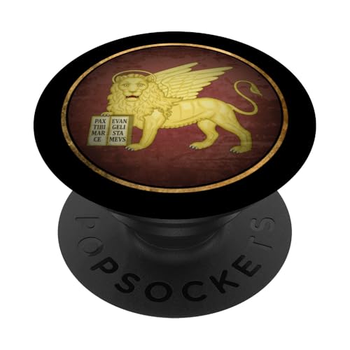Heraldik der Republik Venedig, mittelalterliche Geschichte PopSockets mit austauschbarem PopGrip Heraldik der Republik Venedig, mittelalterliche Geschichte PopSockets mit austauschbarem PopGrip von Agema-Bekleidung