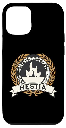 Hülle für iPhone 12/12 Pro Hestia antikes griechisches Göttinnensymbol Hülle für iPhone 12/12 Pro Hestia antikes griechisches Göttinnensymbol von Agema-Bekleidung