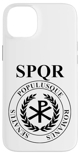 Hülle für iPhone 14 Plus SPQR Senat des Römischen Reiches und Symbol des römischen Hülle für iPhone 14 Plus SPQR Senat des Römischen Reiches und Symbol des römischen von Agema-Bekleidung