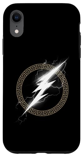 Hülle für iPhone XR Zeus, altgriechischer Gott, Blitzsymbol Hülle für iPhone XR Zeus, altgriechischer Gott, Blitzsymbol von Agema-Bekleidung