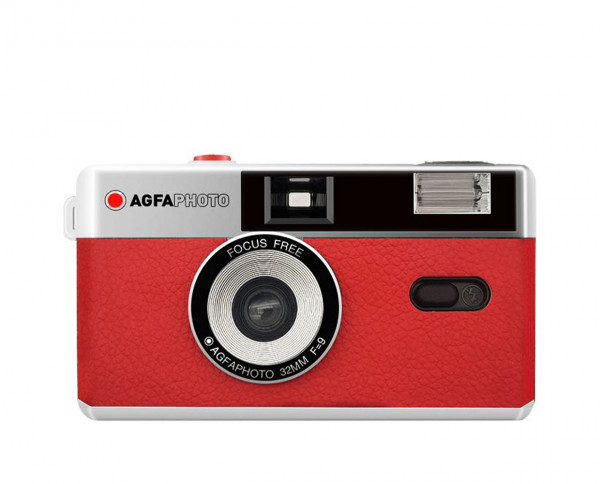 Agfaphoto Analoge 35mm Kamera rot von AgfaPHOTO