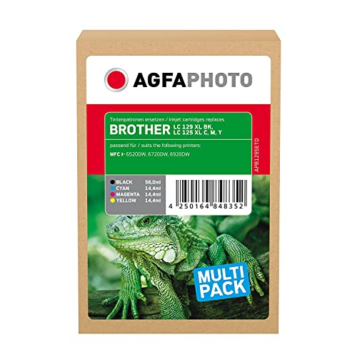 AgfaPhoto APB129SETD Remanufactured Tintenpatronen Pack of 1 von AgfaPhoto