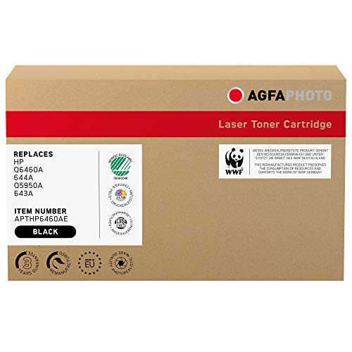 AgfaPhoto APTHP6460AE Toner für HP LJ4730, 12000 Seiten, schwarz von AgfaPhoto