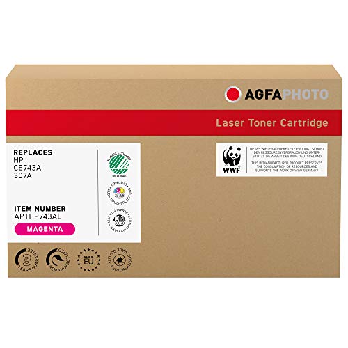 AgfaPhoto APTHP743AE Toner für HP CLCP5225, 7300 Seiten, magenta von AgfaPhoto