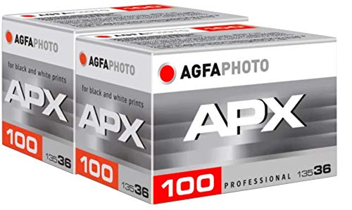 AgfaPhoto APX 100 135-36 Negativfim S/W im 2er Pack, AG6A1360-2 von AgfaPhoto