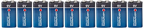 AgfaPhoto Alkaline Power 1er pack, 6LR61, MN1604 Alkaline 9 Volt blau von AgfaPhoto