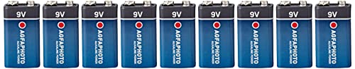 AgfaPhoto Alkaline Power 1er pack, 6LR61, MN1604 Alkaline 9 Volt blau von AgfaPhoto