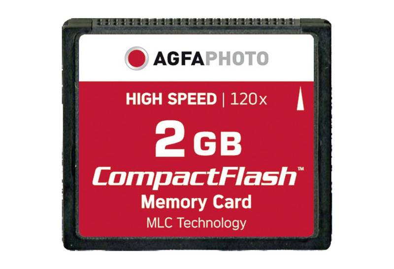 AgfaPhoto CompactFlash Card 2GB 120x Speicherkarte (2 GB) von AgfaPhoto