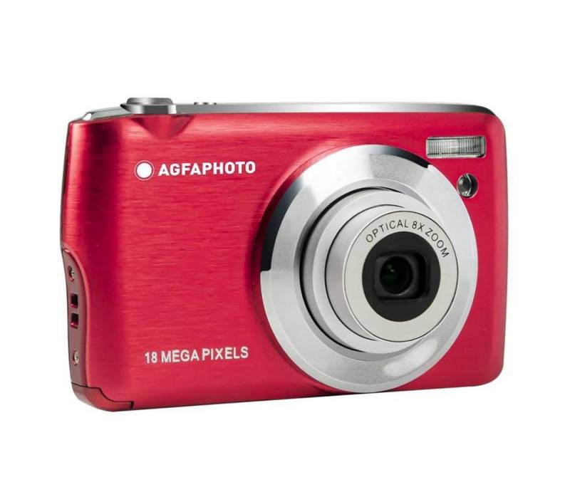 AgfaPhoto DC8200 rot Digitalkamera Kompaktkamera von AgfaPhoto