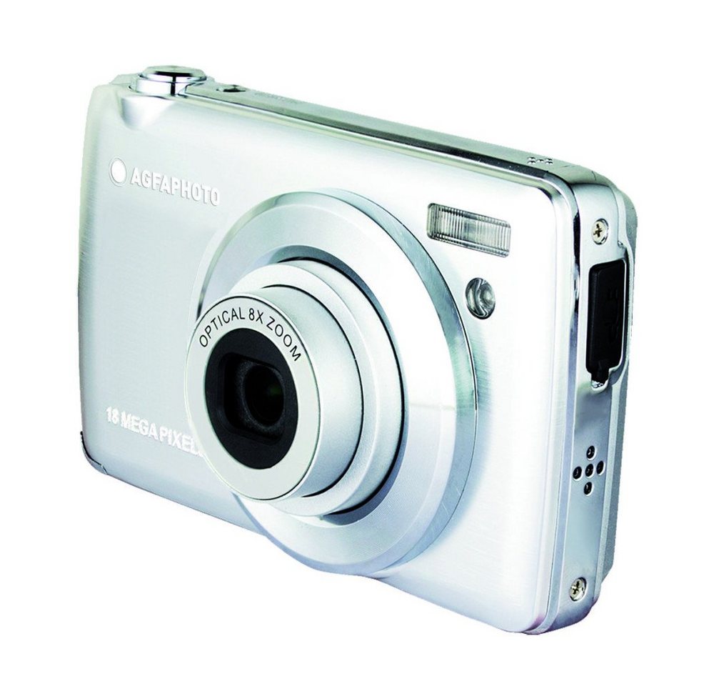 AgfaPhoto Kompaktkamera DC8200 silber Kompaktkamera von AgfaPhoto