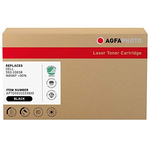 AgfaPhoto Laser Toner ersetzt Dell 593-10838; W896P +90%, 15000 Seiten, schwarz (für die Verwendung in Dell 3330) von AgfaPhoto